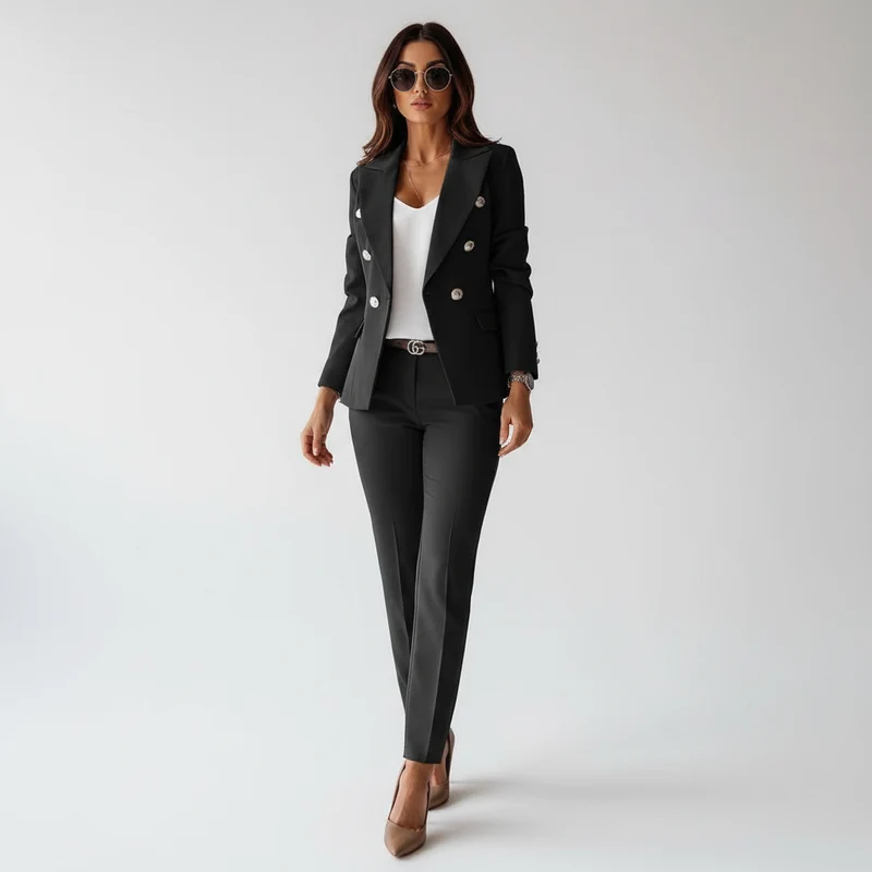 Laura – Zweiteiliges Jacken-Set für Damen, Blazer