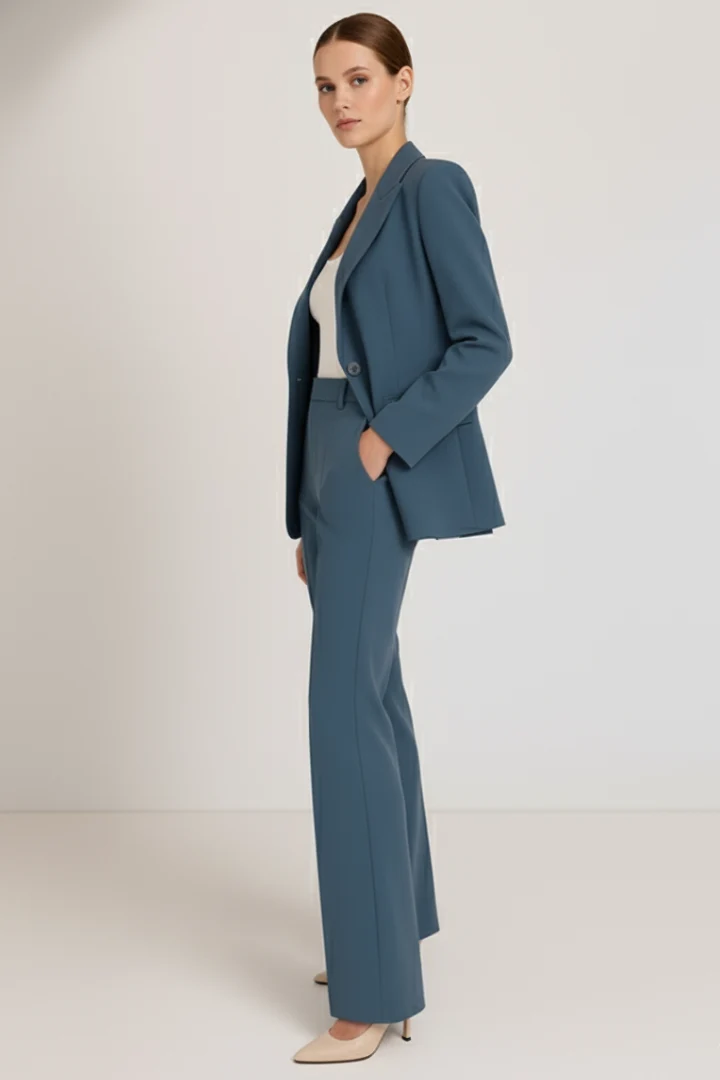 Melanie – Zweiteiliger Slim-Fit-Anzug für Damen