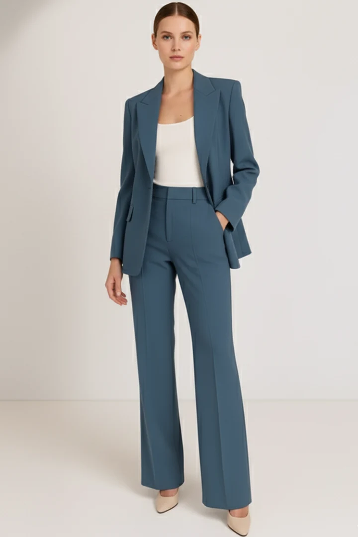 Melanie – Zweiteiliger Slim-Fit-Anzug für Damen