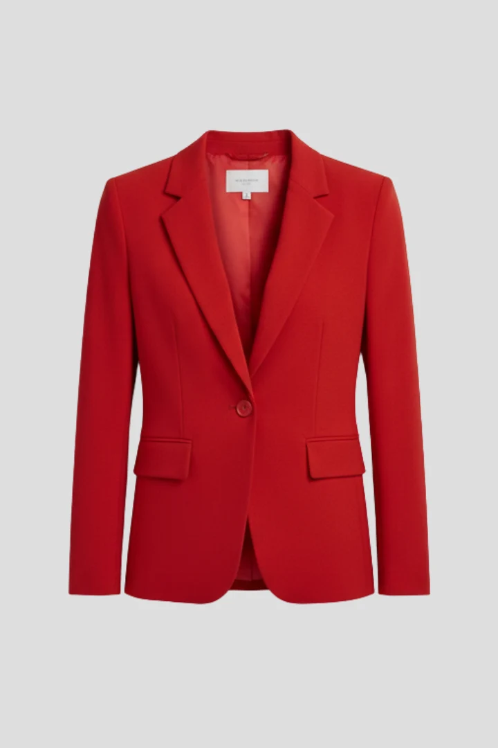 Theresa – Damenjacke mit gekerbtem Kragen