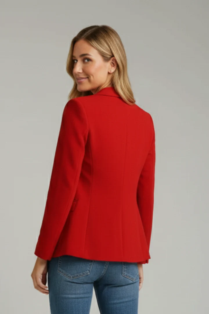 Theresa – Damenjacke mit gekerbtem Kragen