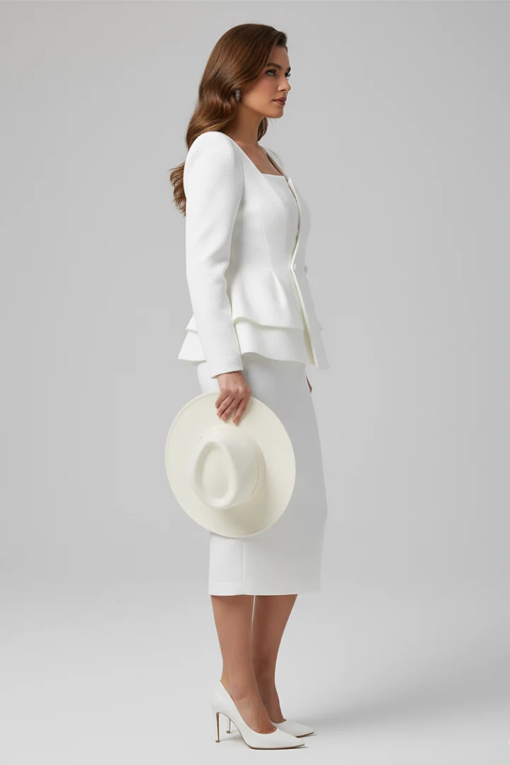 Christina – Modern geschnittenes Kleid für Damen mit quadratischem Ausschnitt