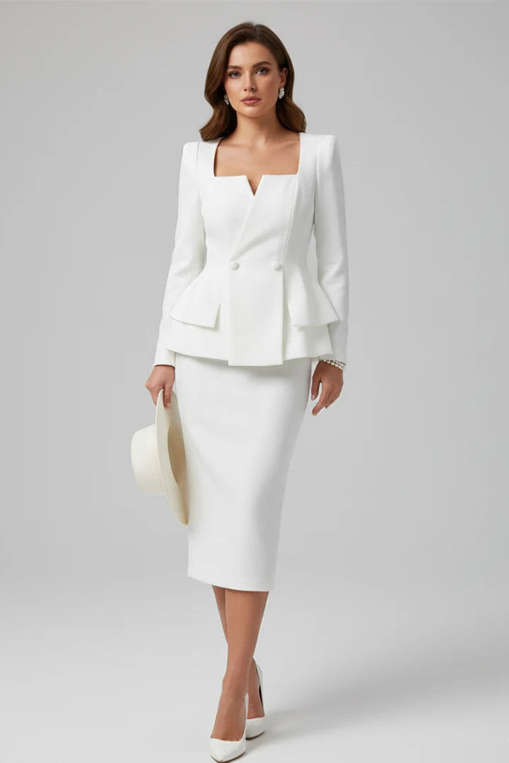 Christina – Modern geschnittenes Kleid für Damen mit quadratischem Ausschnitt