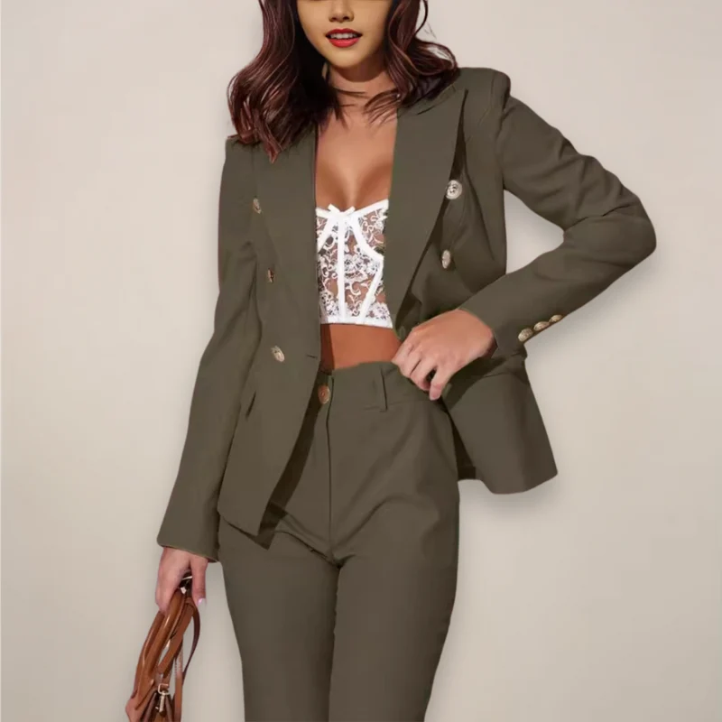Ella – Elegantes Zweireiher-Set für Damen