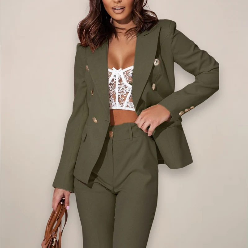 Ella – Elegantes Zweireiher-Set für Damen