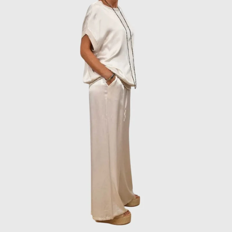 Carina – Luxuriöses Lounge-Set für Damen aus Satin