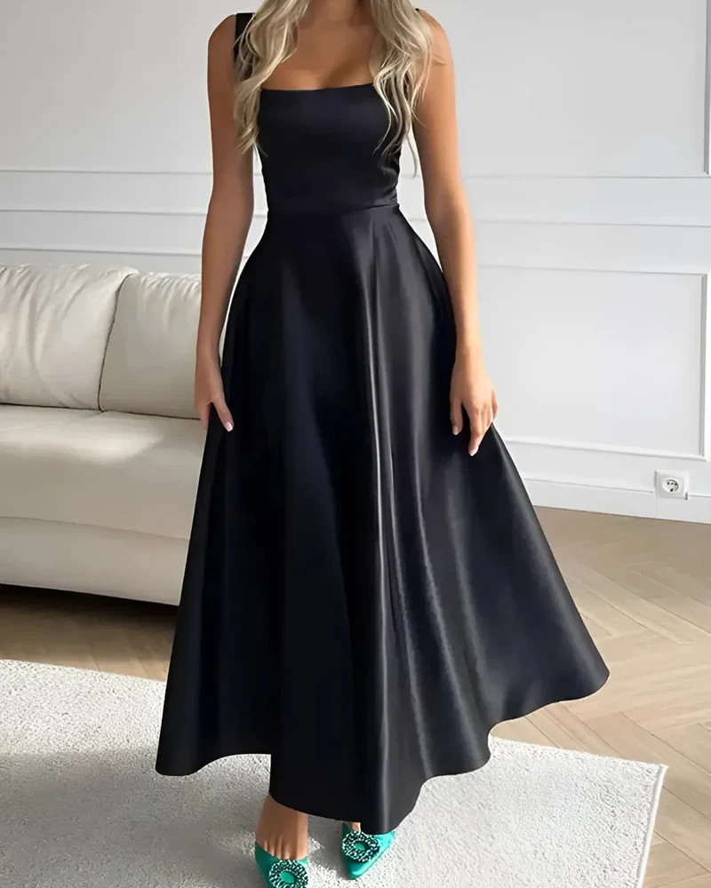 Clara – Elegantes, ärmelloses Maxikleid für Damen