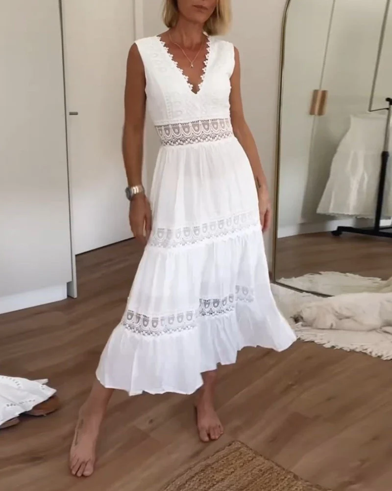 Johanna – Elegantes Midi-Kleid für Damen