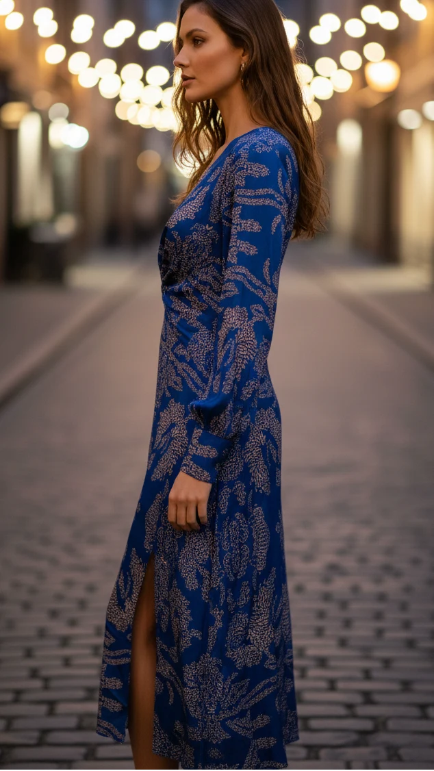 Charlotte – Elegantes Kleid mit Blumenmuster für Damen