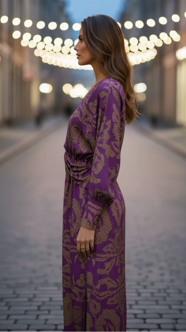 Charlotte – Elegantes Kleid mit Blumenmuster für Damen