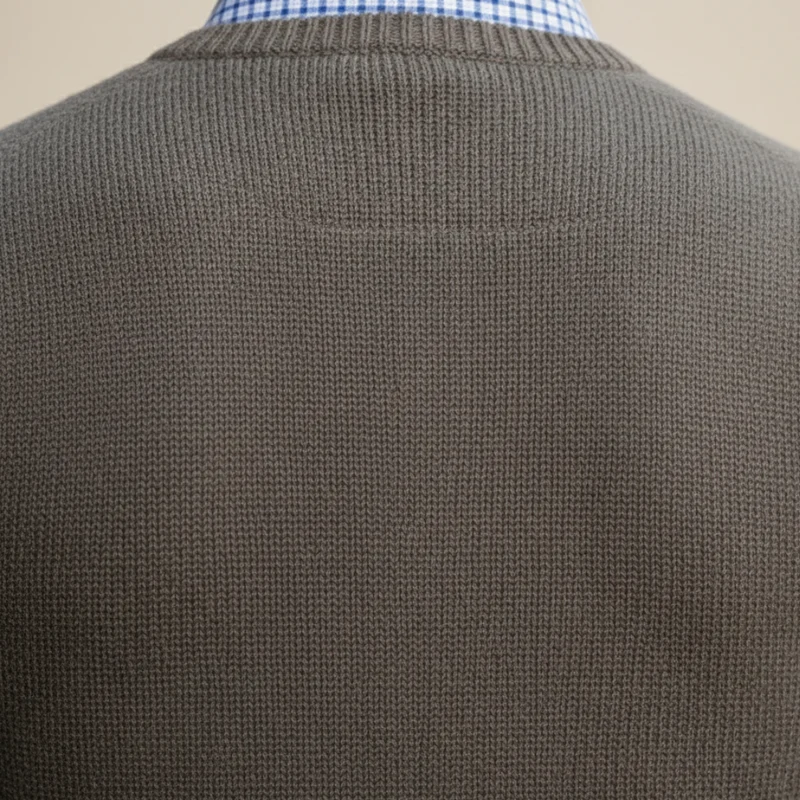 Walter – Stilvolle Strickweste mit Knöpfen für Herren