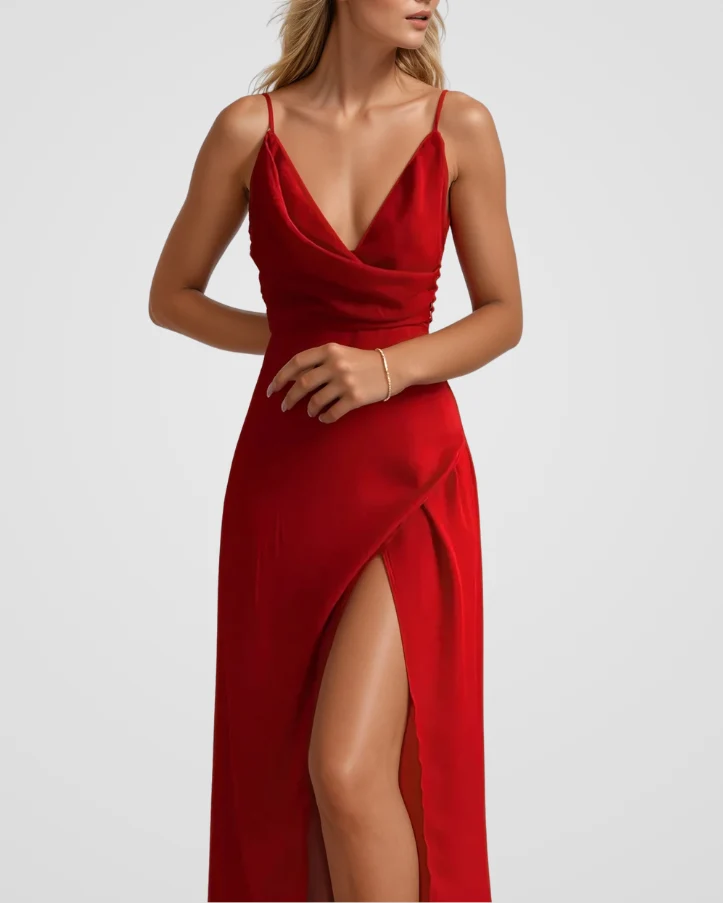Josefine – Elegantes Seidenkleid für Damen