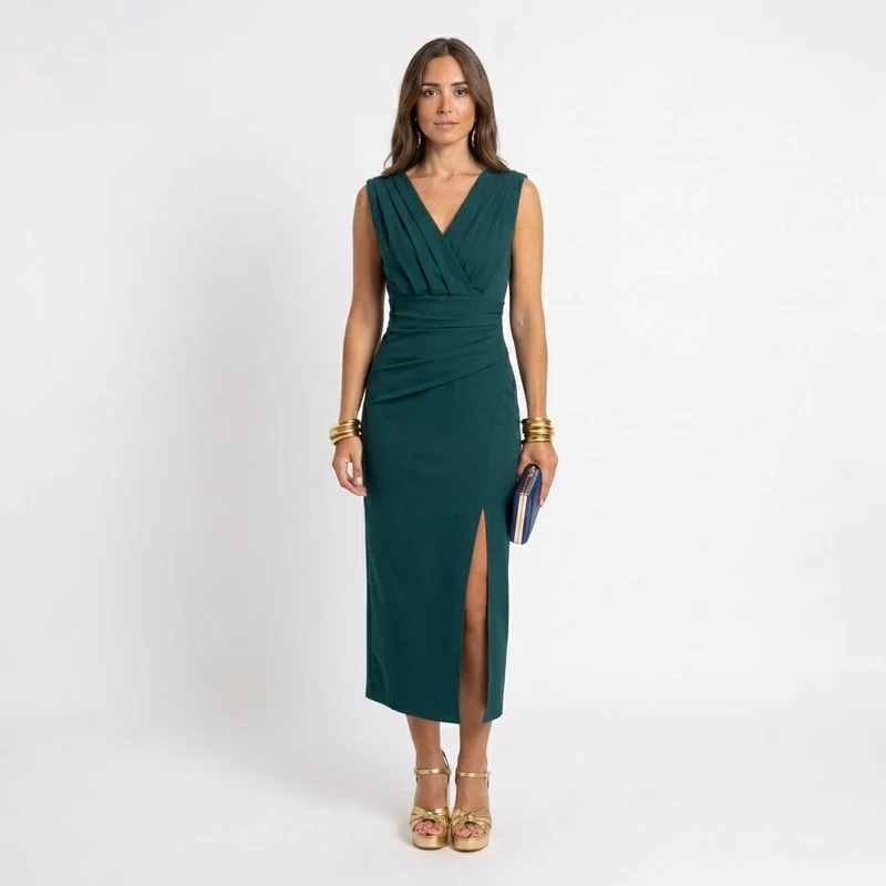 Christa – Elegantes Midikleid für Damen