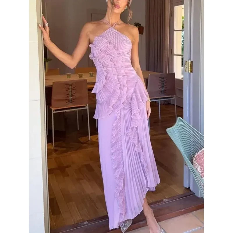 Emilia – Elegantes Plisseekleid für Damen