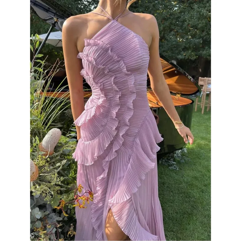 Emilia – Elegantes Plisseekleid für Damen