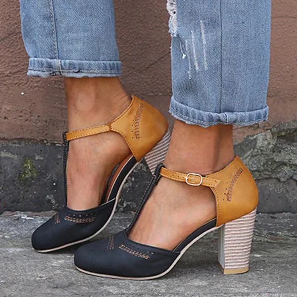 Claudia – Elegante Mary-Jane-Pumps mit Absatz für Damen