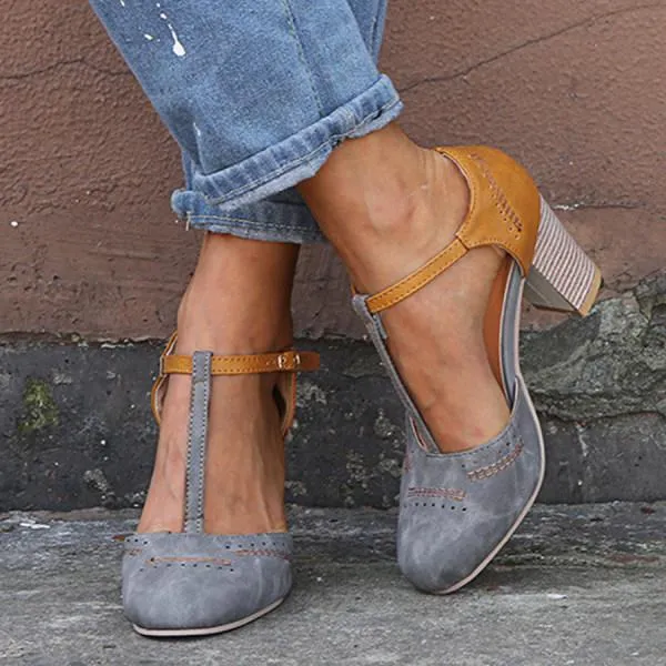 Claudia – Elegante Mary-Jane-Pumps mit Absatz für Damen