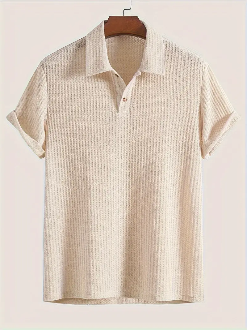 Lukas – Klassisches Poloshirt mit Struktur für Herren
