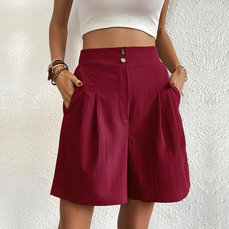 Charlotte – Schicke Shorts mit hoher Taille für Damen