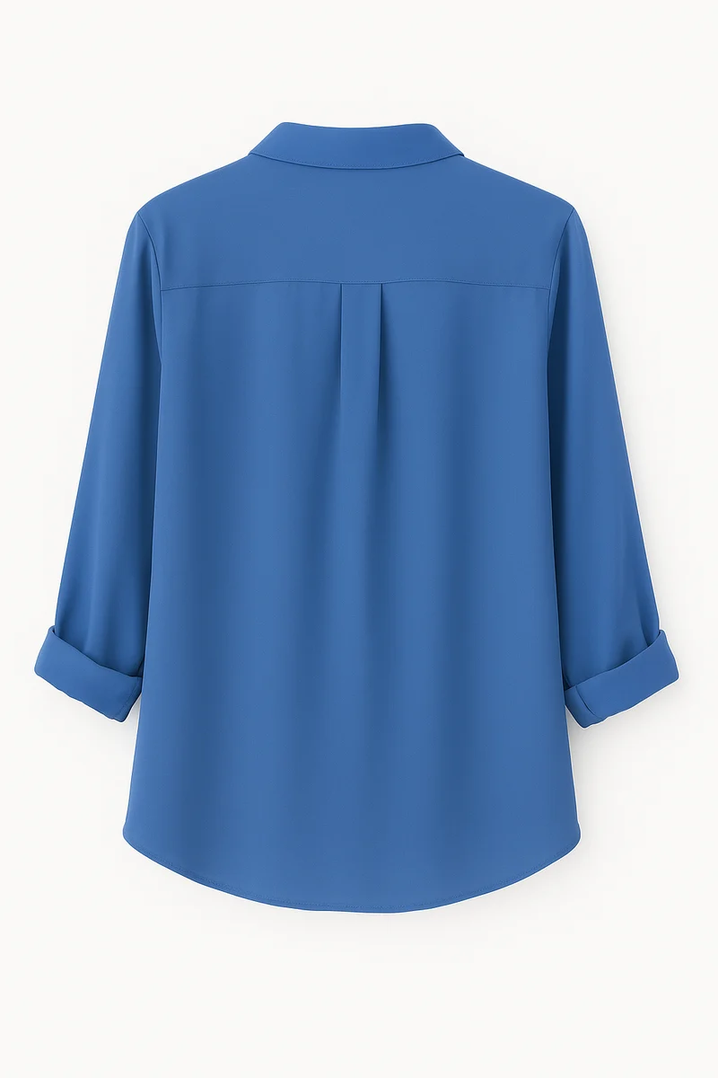 Paula – Elegante, leichte Damenbluse mit V-Ausschnitt