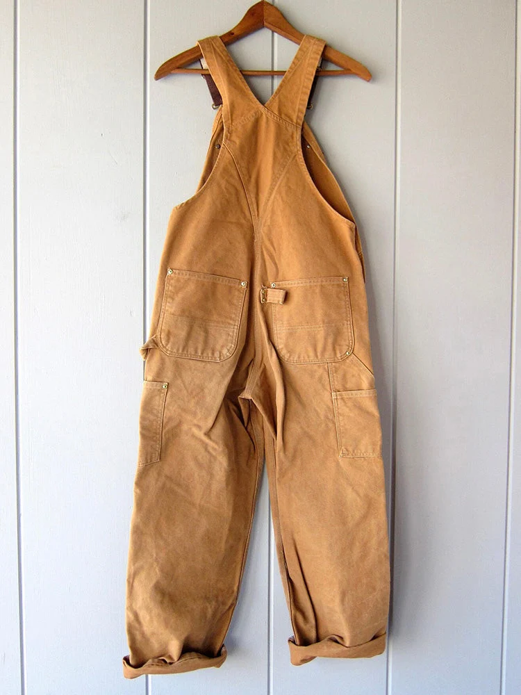 Ella – Stilvolle Latzhose aus Canvas für Damen