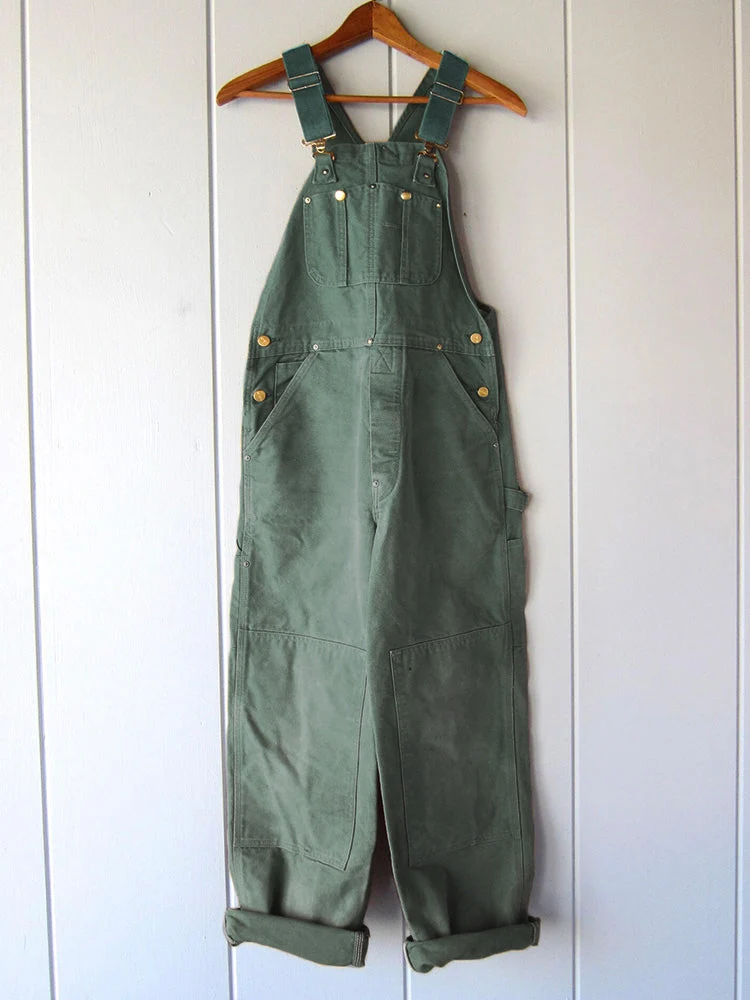 Ella – Stilvolle Latzhose aus Canvas für Damen
