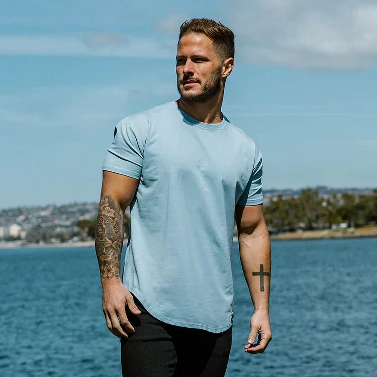 Adrian – Stilvolles T-Shirt mit Rundhalsausschnitt für Herren