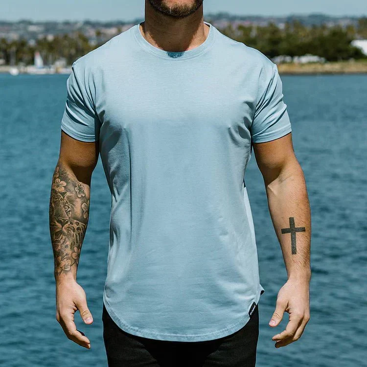 Adrian – Stilvolles T-Shirt mit Rundhalsausschnitt für Herren