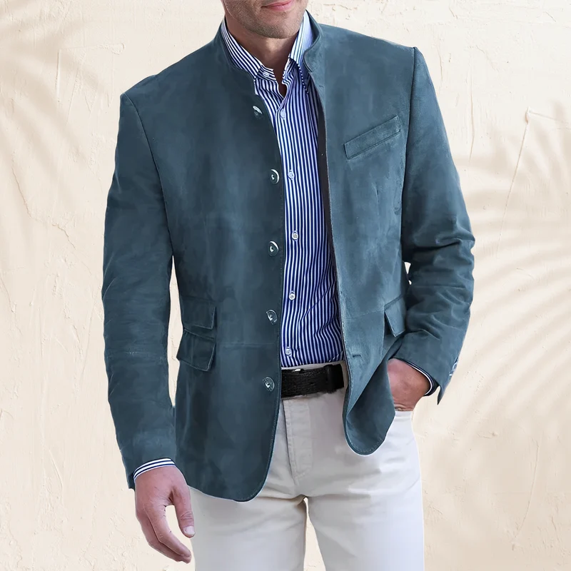 Georg – Herbstjacke mit Knopfleiste für Herren