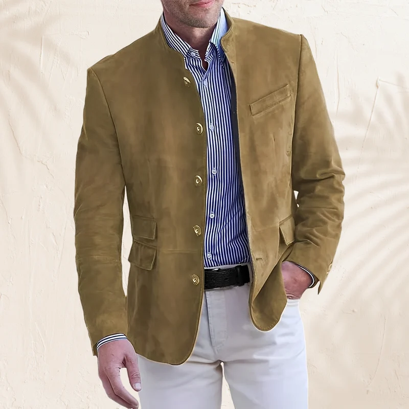 Georg – Herbstjacke mit Knopfleiste für Herren