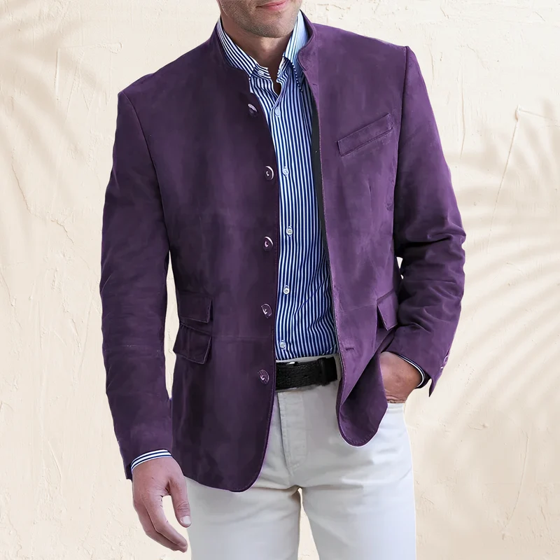 Georg – Herbstjacke mit Knopfleiste für Herren