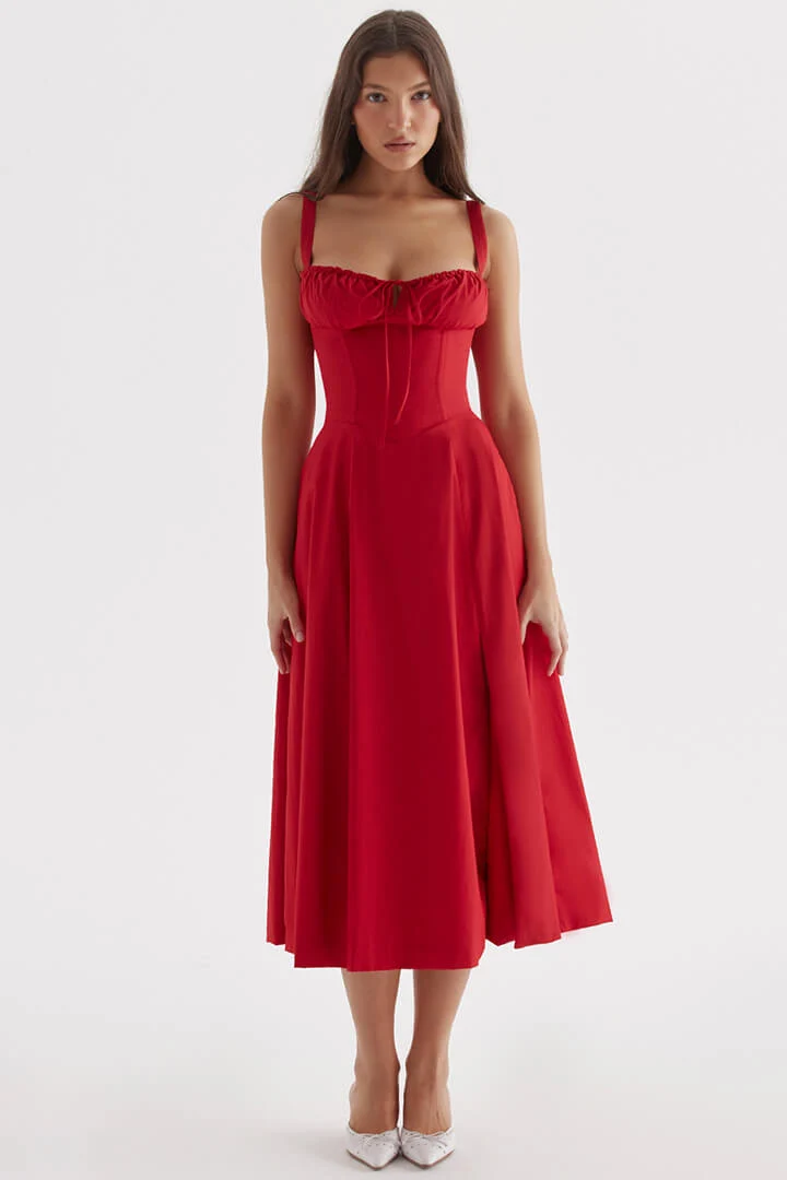 Daniela – Elegantes Sommerkleid mit Blumenmuster für Damen