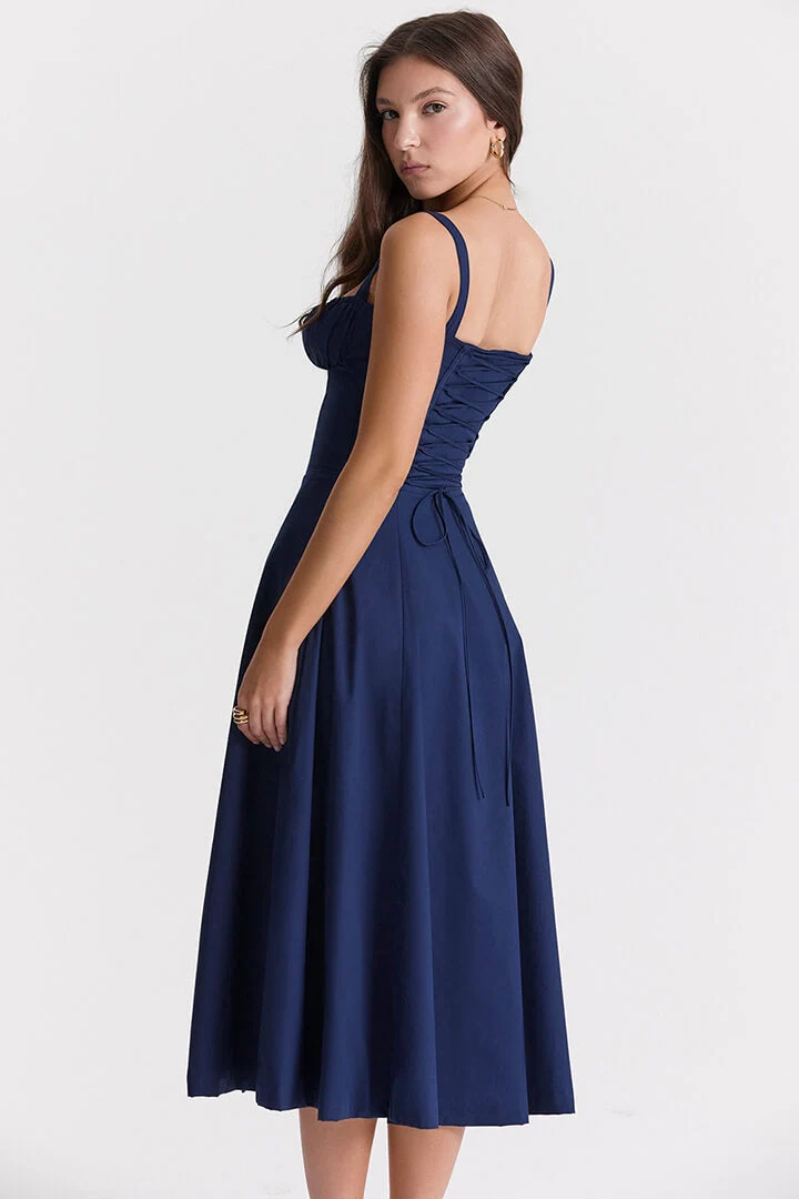 Daniela – Elegantes Sommerkleid mit Blumenmuster für Damen