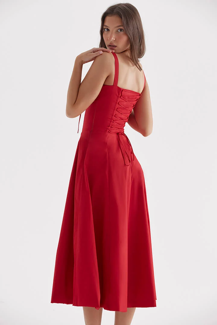 Daniela – Elegantes Sommerkleid mit Blumenmuster für Damen