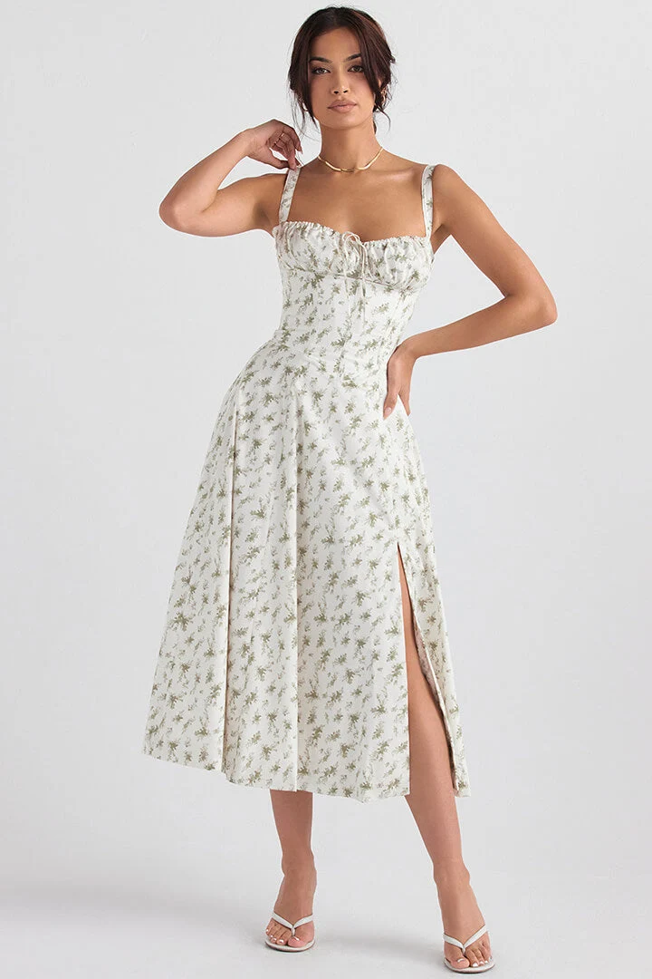 Daniela – Elegantes Sommerkleid mit Blumenmuster für Damen