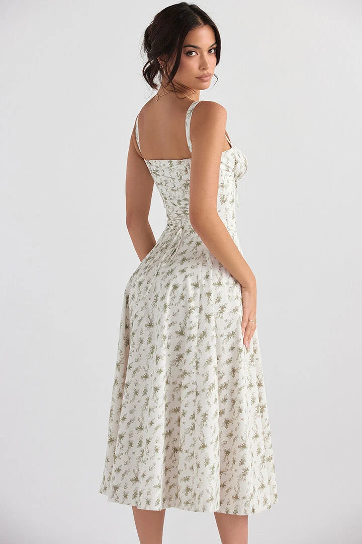 Daniela – Elegantes Sommerkleid mit Blumenmuster für Damen