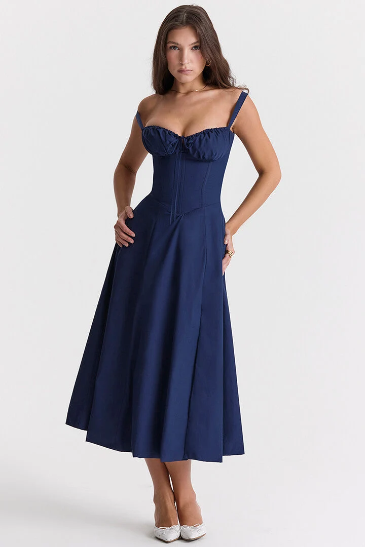 Daniela – Elegantes Sommerkleid mit Blumenmuster für Damen