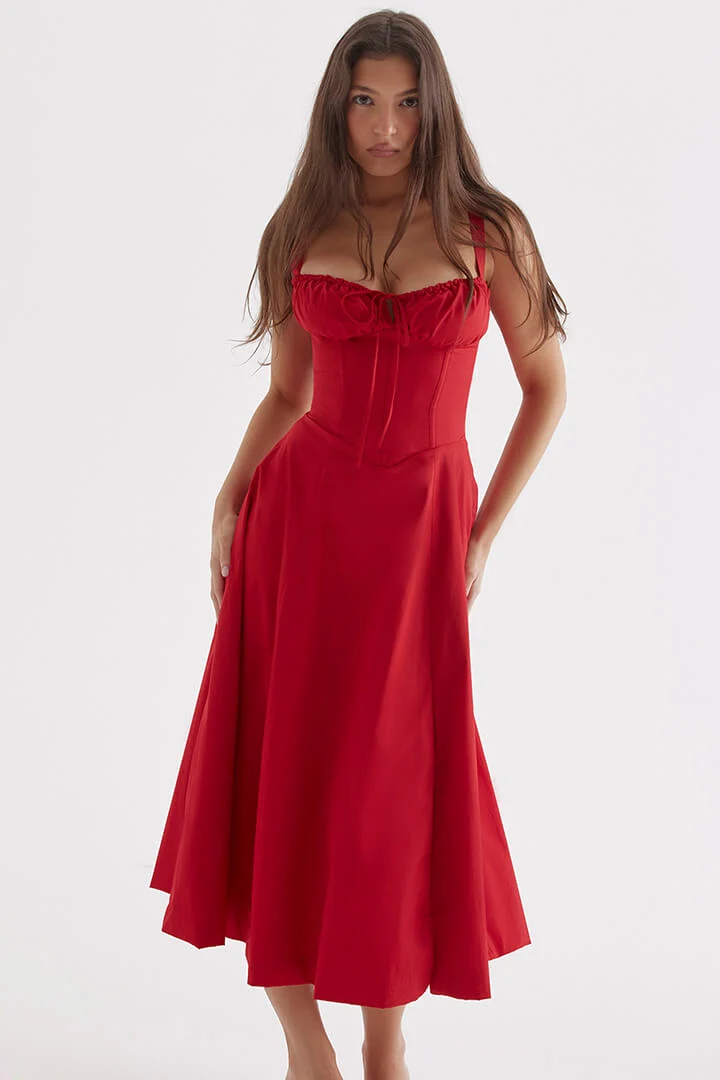 Daniela – Elegantes Sommerkleid mit Blumenmuster für Damen