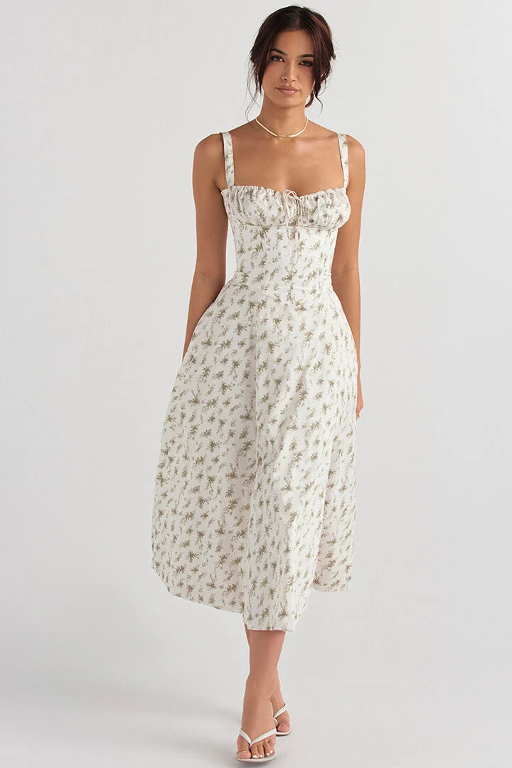 Daniela – Elegantes Sommerkleid mit Blumenmuster für Damen