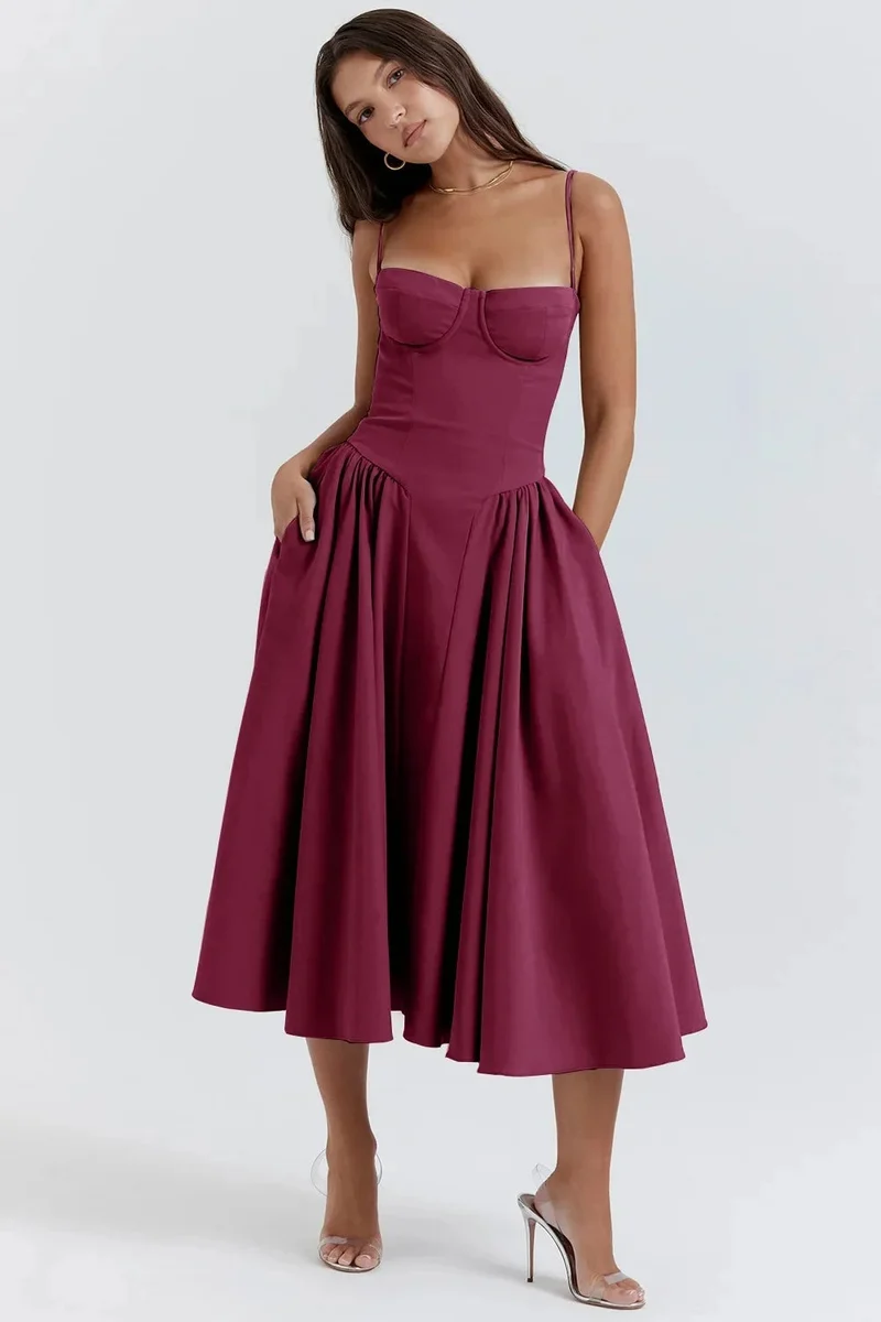 Ella – Elegantes A-Linien-Kleid für Damen