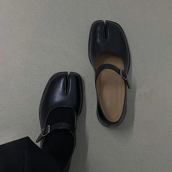 Anja – Mary-Jane-Schuhe aus Leder mit Riemchen für Damen