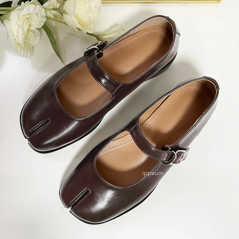 Anja – Mary-Jane-Schuhe aus Leder mit Riemchen für Damen