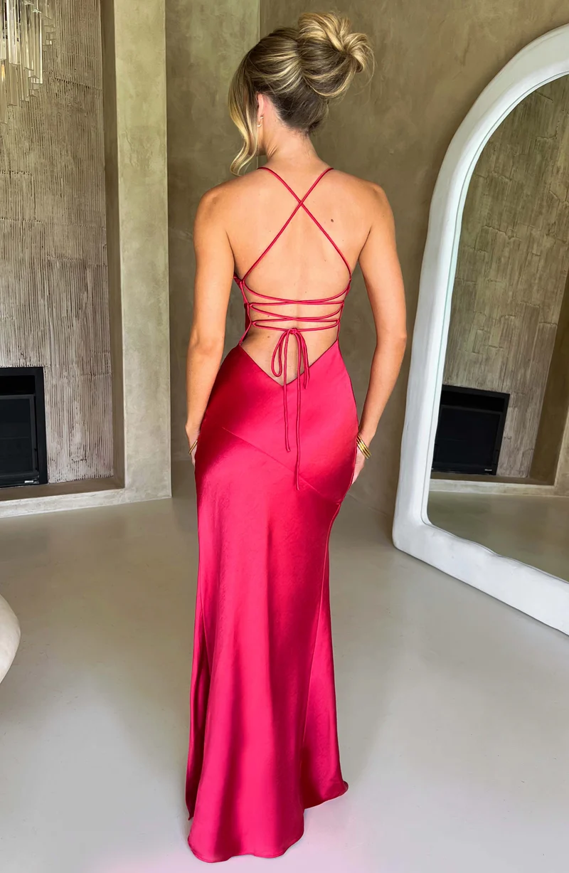 Isabella – Elegantes luxuriöses Seidenkleid für Damen