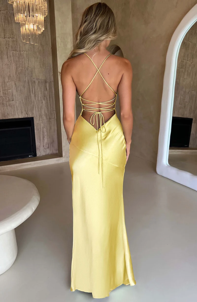 Isabella – Elegantes luxuriöses Seidenkleid für Damen