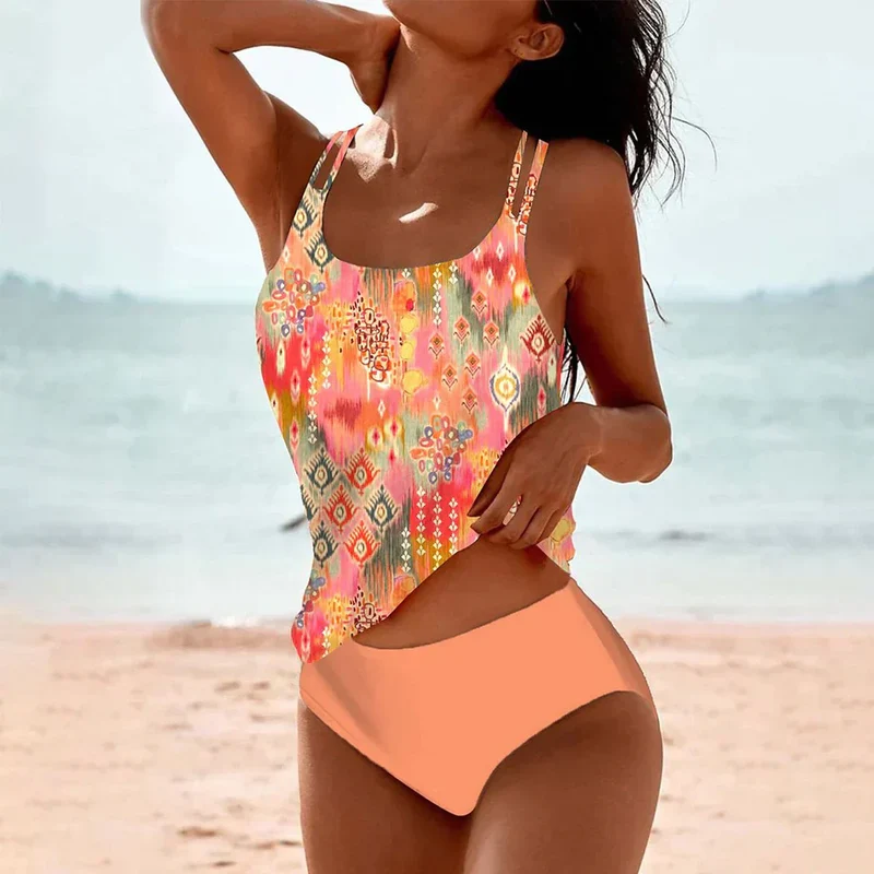 Yvonne – Stilvolles zweiteiliges Tankini-Set für Damen