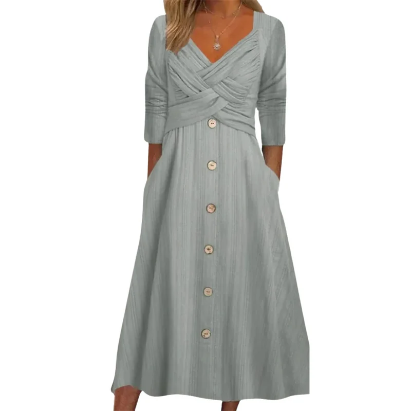 Annemarie – Elegantes Kleid für Damen, das den Bauch bedeckt