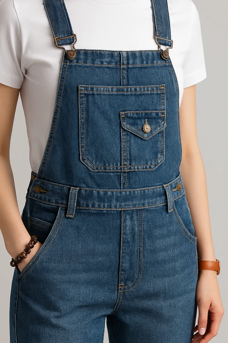 Annika – Lässiges Jeans-Latzkleid für Damen