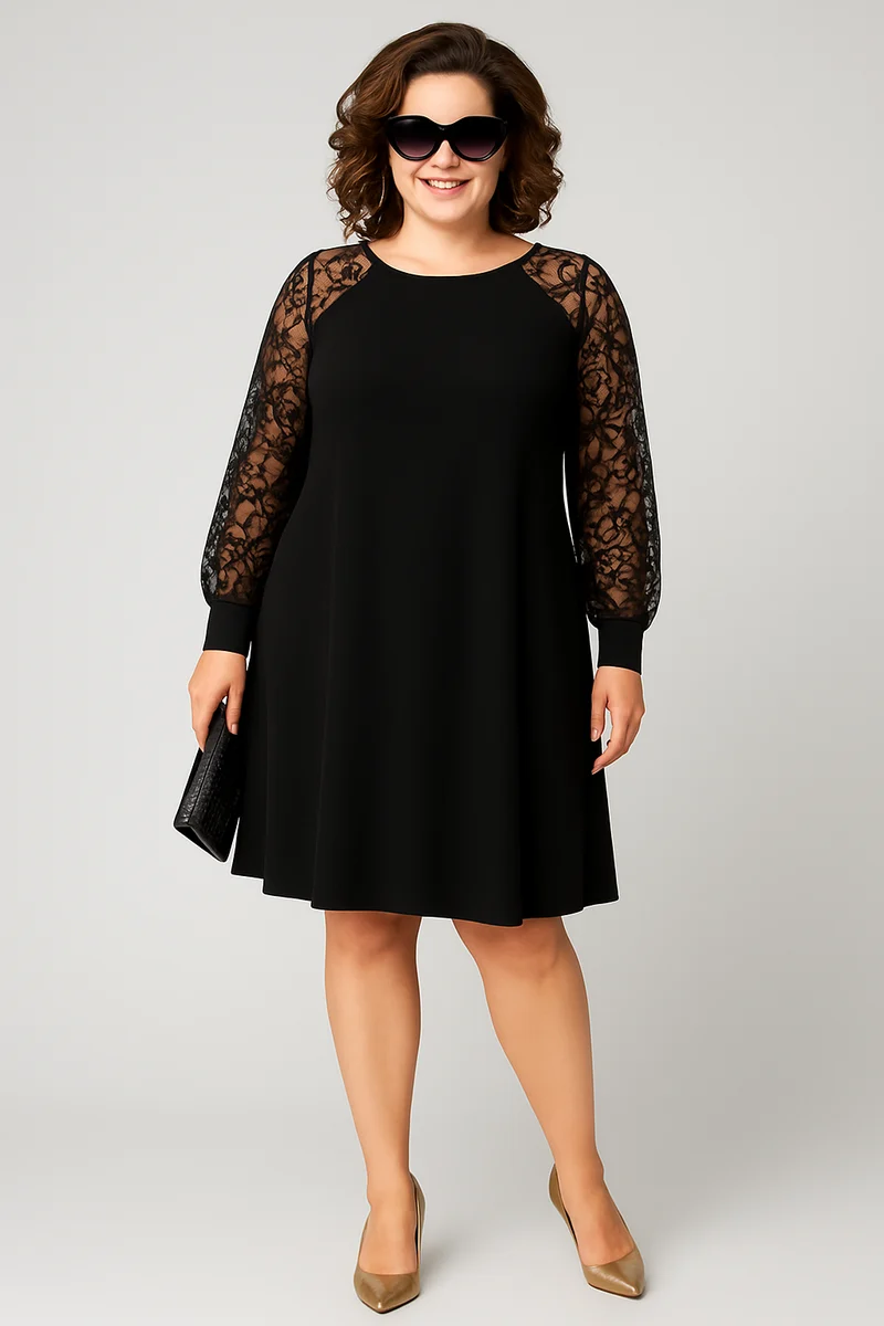Anna – Elegantes Spitzenkleid für Damen