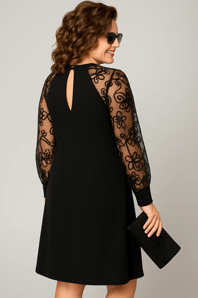 Anna – Elegantes Spitzenkleid für Damen