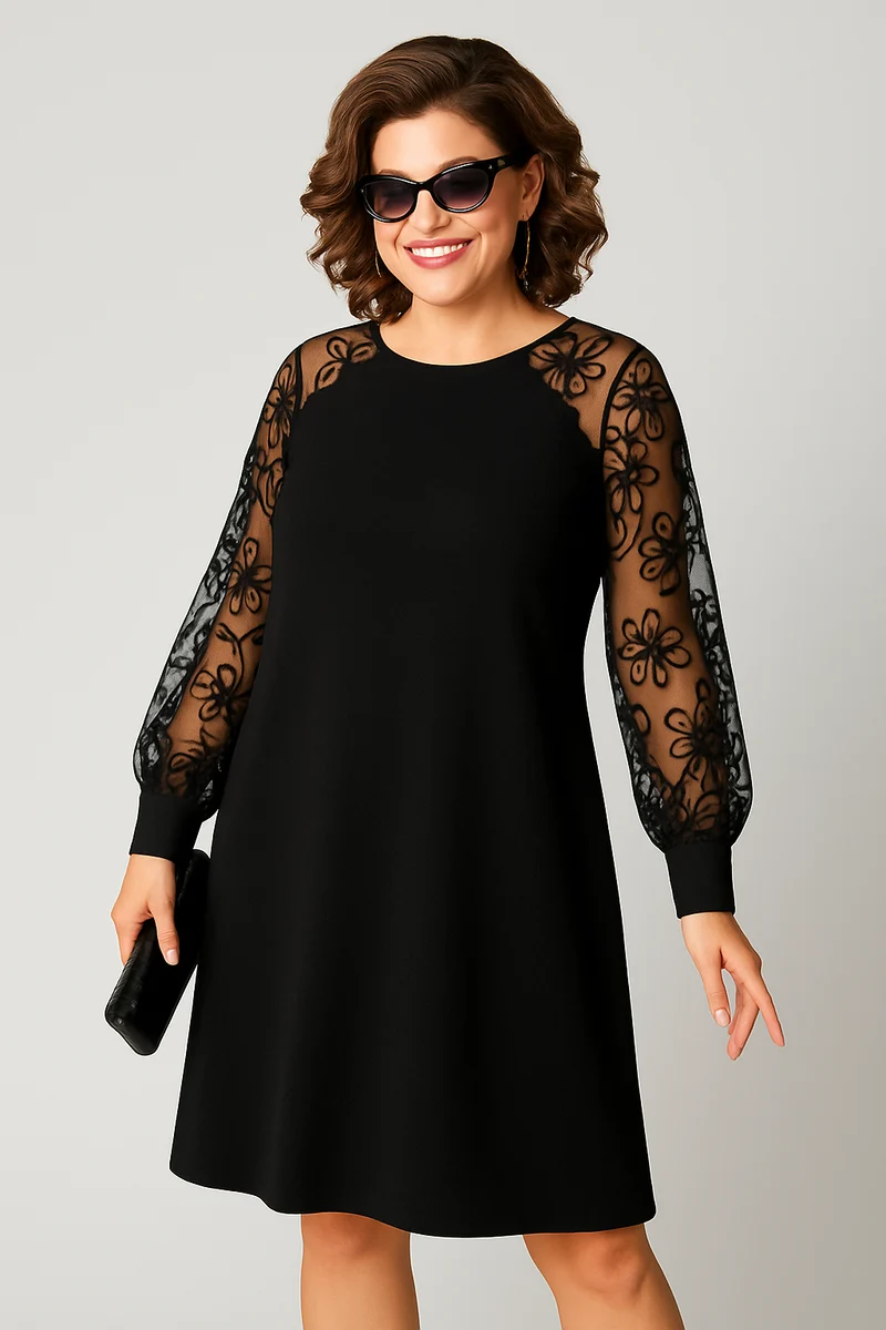 Anna – Elegantes Spitzenkleid für Damen